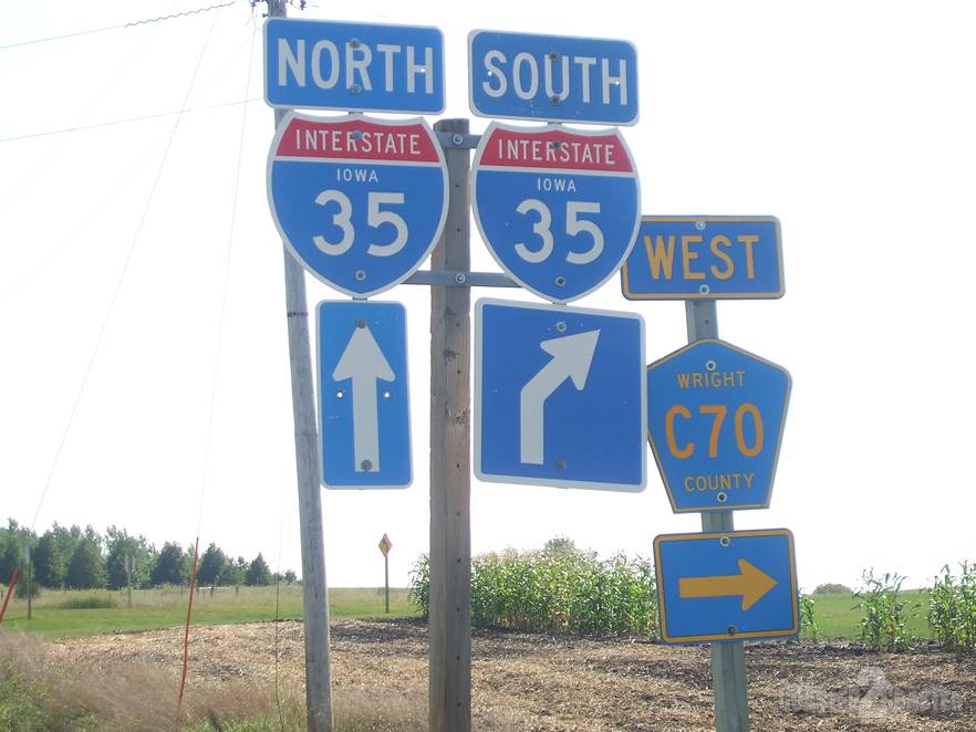 I-35 Sign