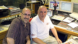 Breakfast Show Host Shane O'Conner and Adrian