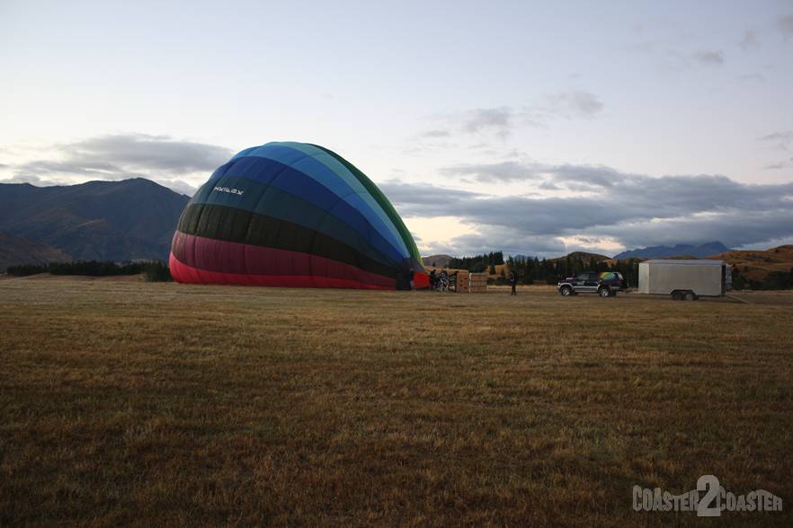 Sunrise Balloon Flight, Queenstown, New Zealand