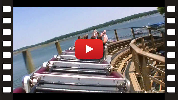 The Legend Coaster On-Ride Video