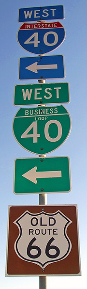 USA Road Sign