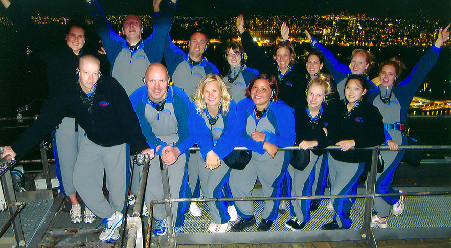 Our Sidney Harbour Bridge Climb Group