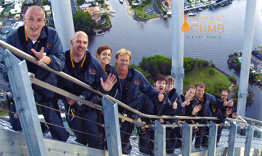 Our Skypoint Climb Group
