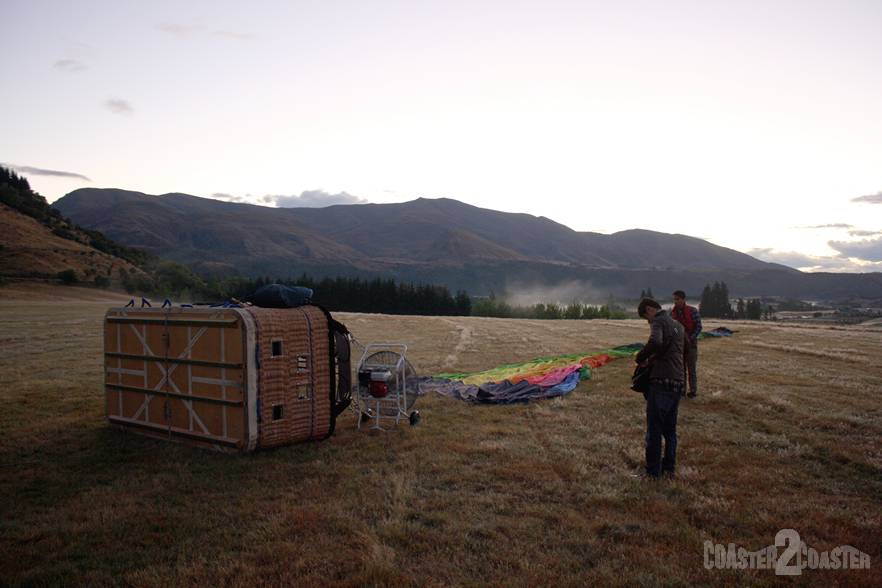 Sunrise Balloon Flight, Queenstown, New Zealand