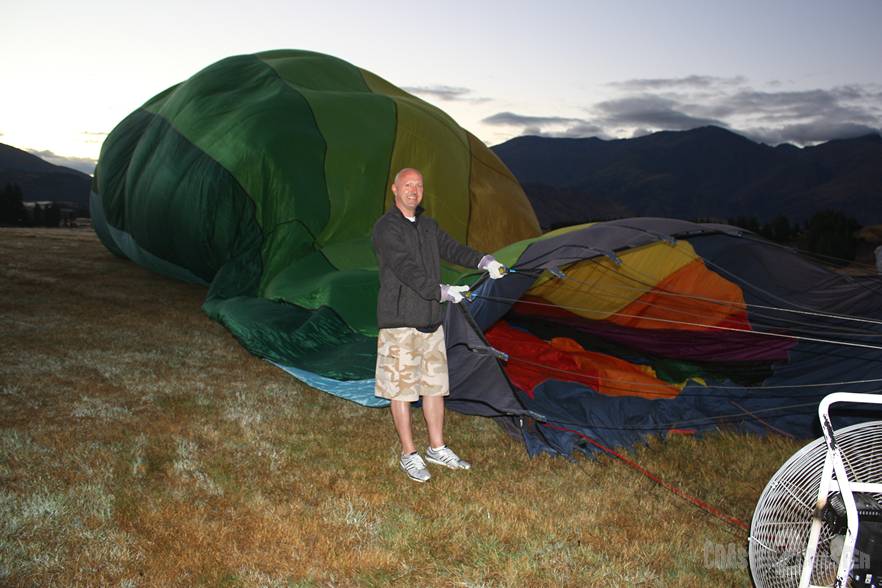 Sunrise Balloon Flight, Queenstown, New Zealand