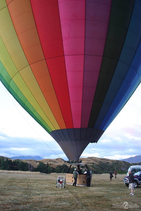 Sunrise Balloon Flight, Queenstown, New Zealand