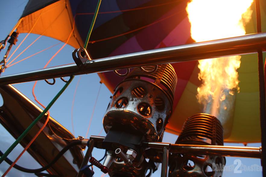 Sunrise Balloon Flight, Queenstown, New Zealand
