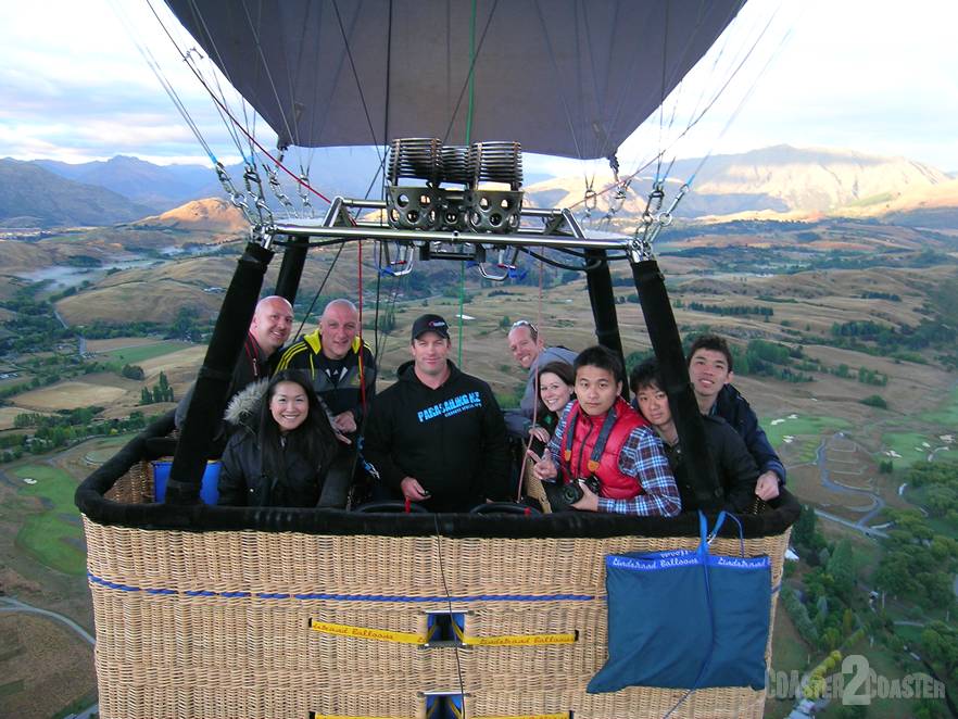 Sunrise Balloon Flight, Queenstown, New Zealand