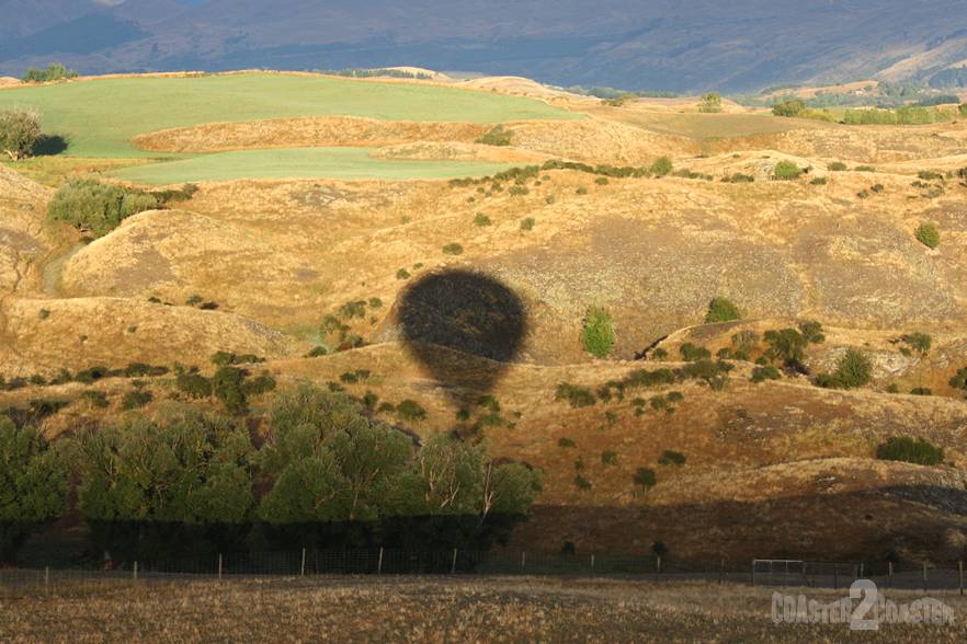 Sunrise Balloon Flight, Queenstown, New Zealand