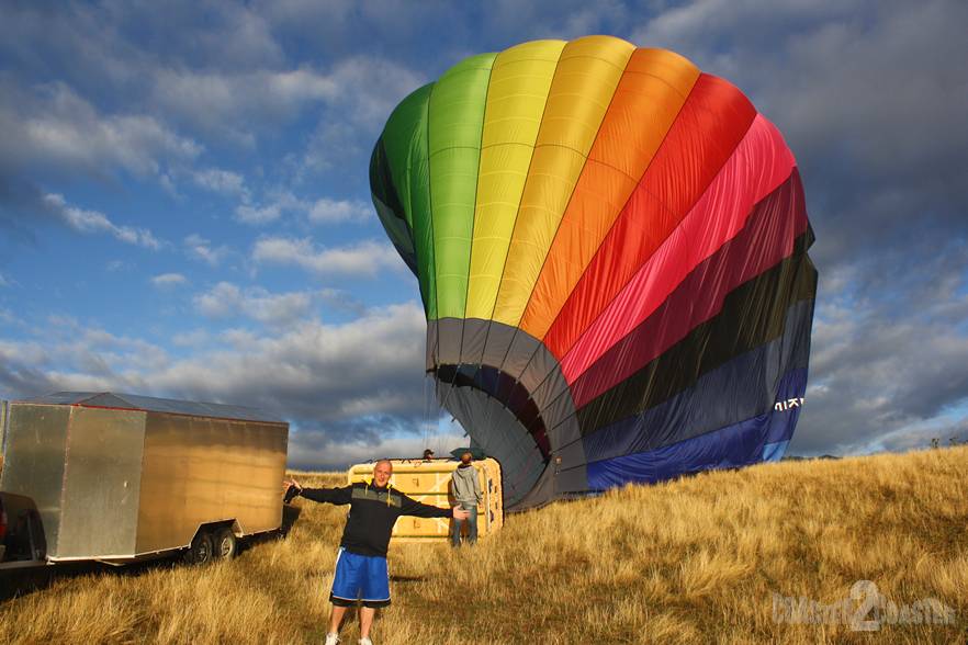 Sunrise Balloon Flight, Queenstown, New Zealand