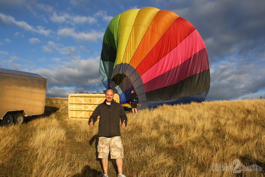 Sunrise Balloon Flight, Queenstown, New Zealand