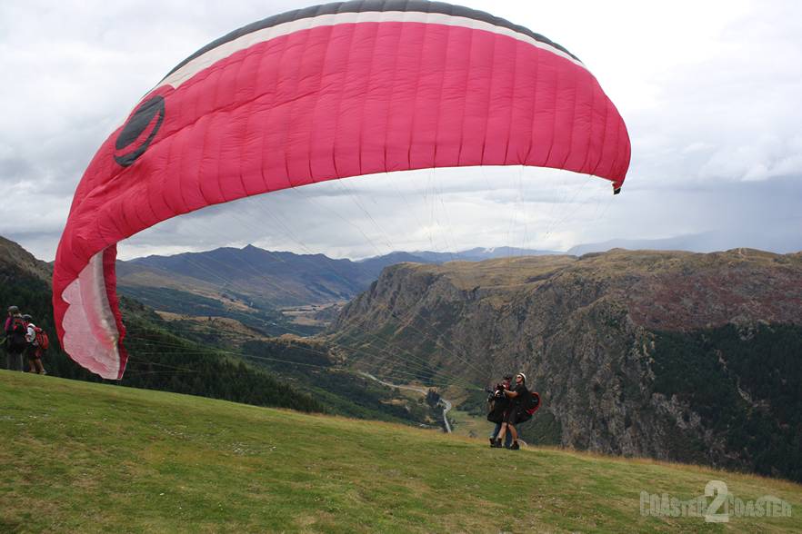 Paragliding Queenstown, New Zealand